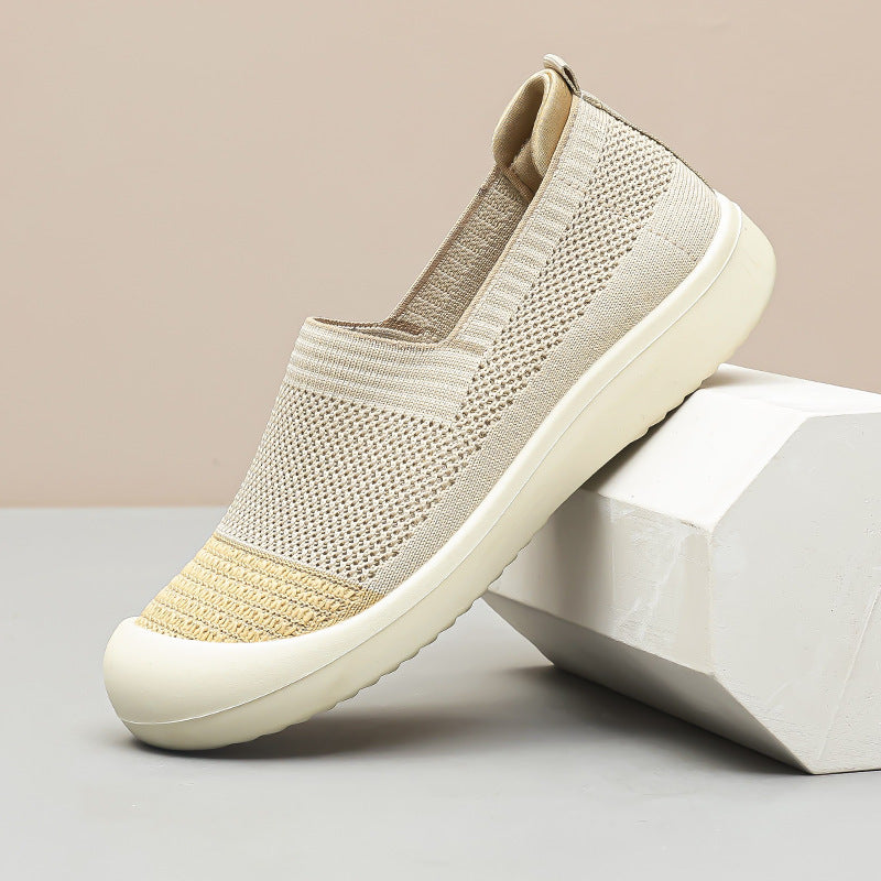 Female Soft Bottom Comfortable Slip-on Casual Shoes