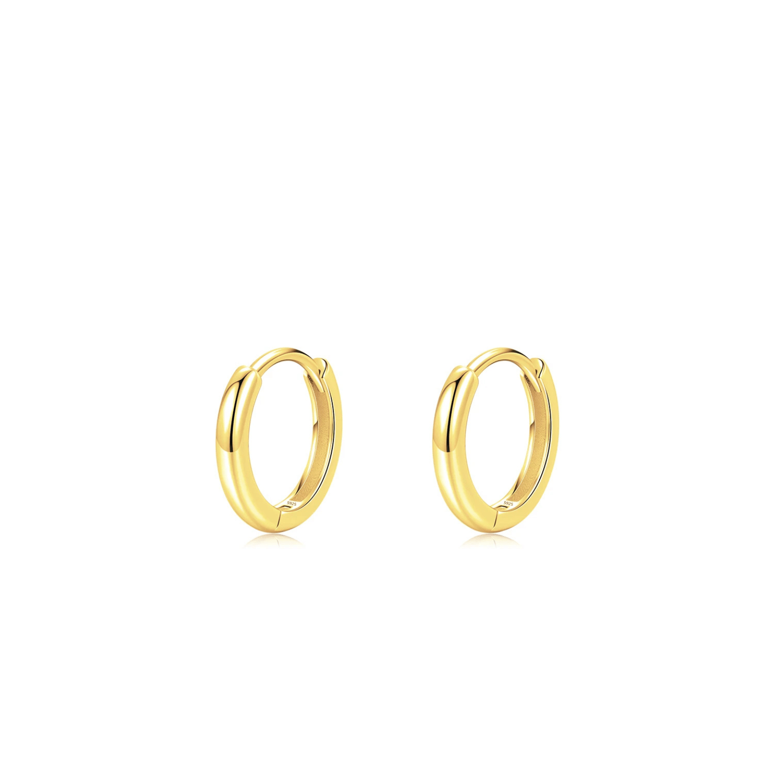 Classic Hoop Earrings - Gold & Silver