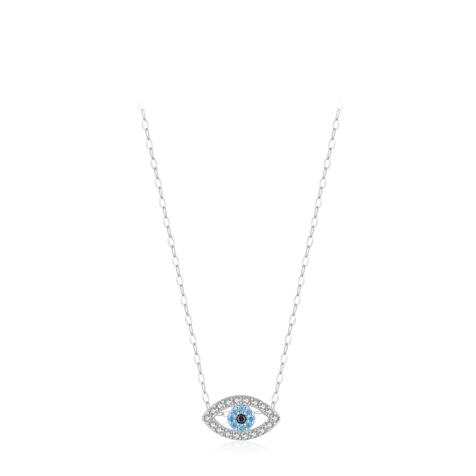 Hand of Fatima Turquoise Evil Eye Protection Necklace