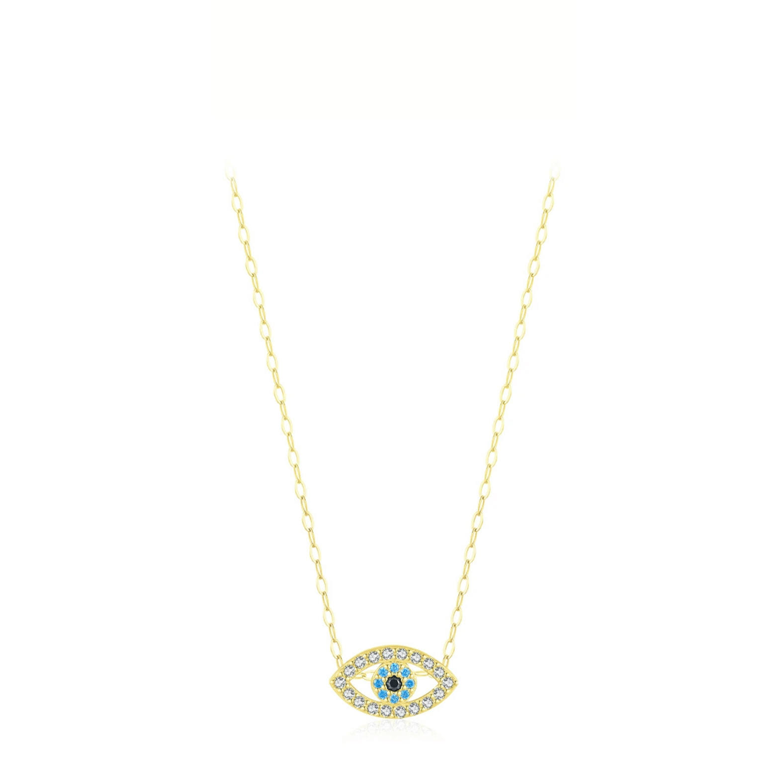 Hand of Fatima Turquoise Evil Eye Protection Necklace