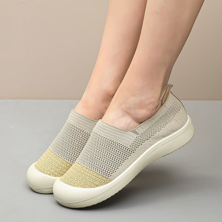 Female Soft Bottom Comfortable Slip-on Casual Shoes