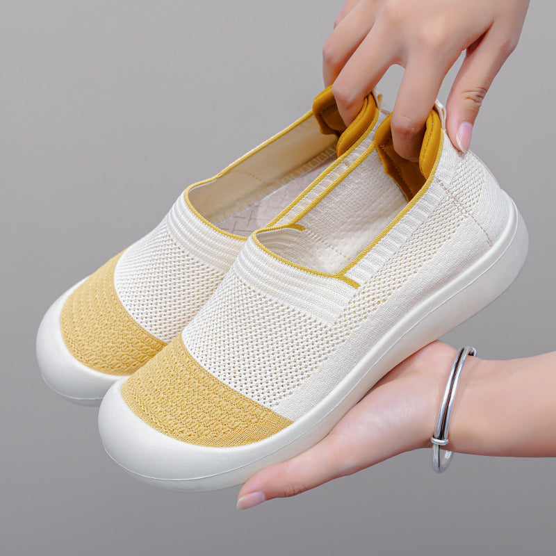Female Soft Bottom Comfortable Slip-on Casual Shoes